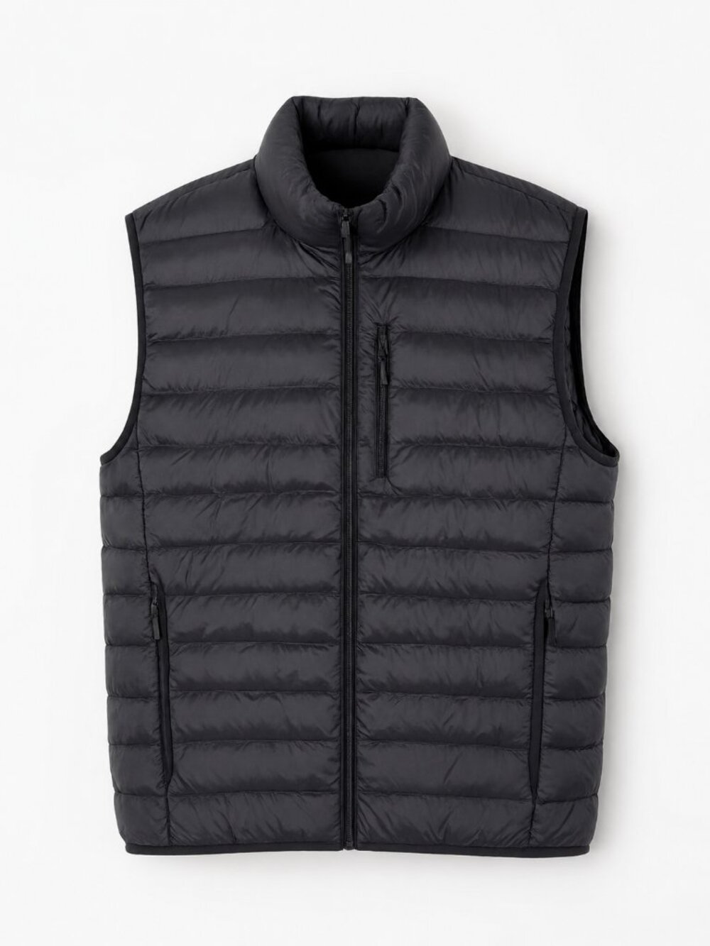 32 Degrees Heat Black Quilted Puffer Vest NWT Men's XXL Lightweight Zip Vest